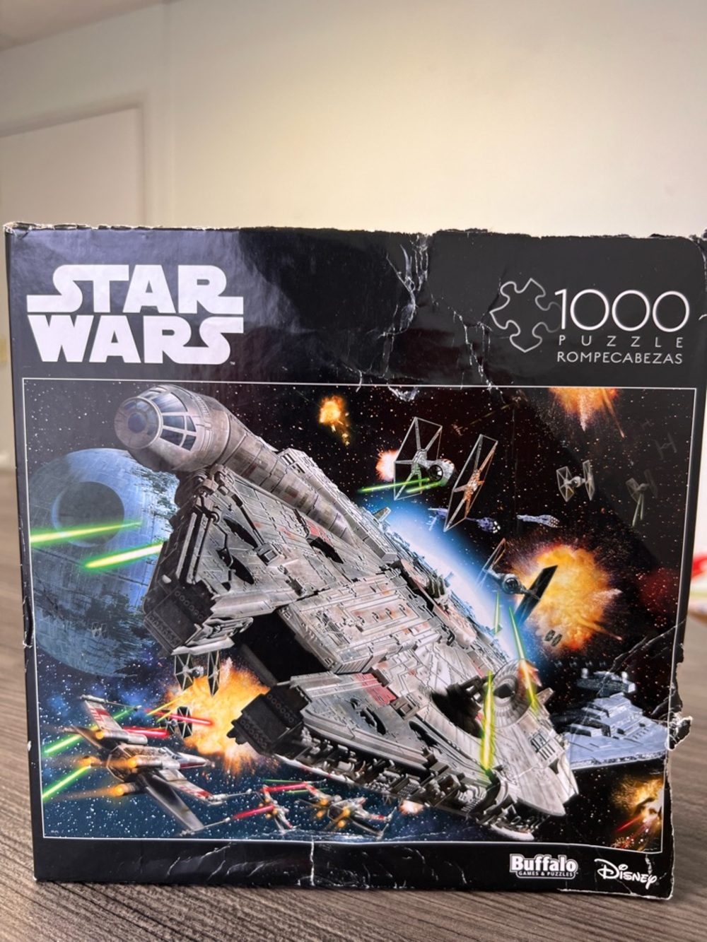 Star Wars Millennium Falcon Jigsaw Puzzle - 1000 Pieces - Buffalo Games